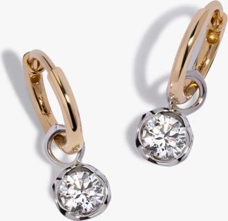 Annoushka Small Hoop Whoopsie Daisy 0.50ct Diamond Earrings