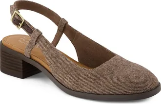 Toms Jaclyn Slingback Sandal in Brown at Nordstrom, Size 8.5