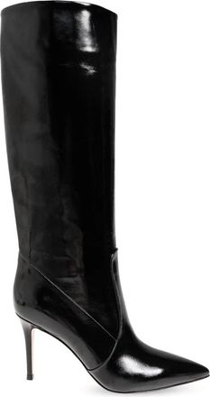 Gianvito Rossi Hoge laarzen Hansen - Dames - Laarzen met Hak - Zwart - 40 EU - Schoenen