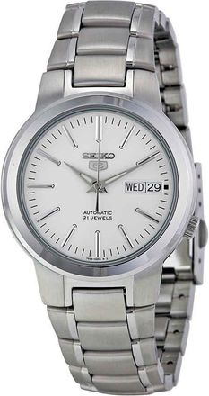 Seiko 5 Automatic White Dial Mens Watch SNKA01