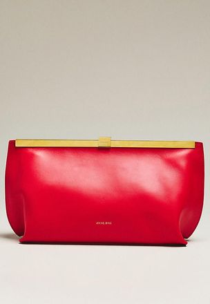 Anine Bing Annie Leather Clutch