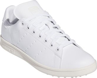 adidas Golf Gender Inclusive Stan Smith Spikeless Golf Shoe in White/White at Nordstrom, Size 10.5 Womens