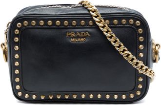 Prada Pre-owned Prada City Calf Studded Camera Bag Ladies HAJQSBRVPSI21CGI