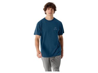 Arc'teryx Kragg SL Cotton Bird Word Short Sleeve Mens Clothing Nightscape/Light Night : 2XL