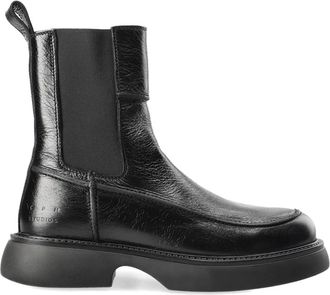 Copenhagen Chelsea Boots - Dames - Chelseaboots - Zwart - 36 EU - Leer - Schoenen