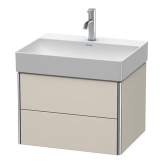 Duravit Duravit - Xsquare Mueble De Pared 58.4x46.0 Cm, 2 Cajones, Para