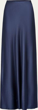 Vince Satin Maxi Skirt