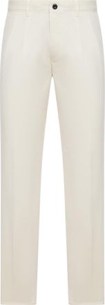 Incotex STRAIGHT LEG TAILORED COTTON TROUSERS - Incotex - Man