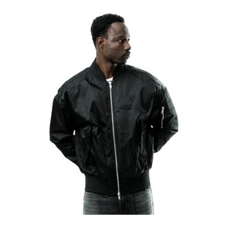 Marcelo Burlon Bomber Jacket - - Jackets - Uomo - Nero - M