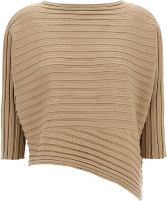 Issey Miyake Oberteil Cotton Cashmere Knit