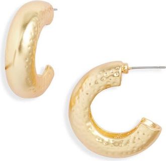 Karine Sultan Small Bubble Hoop Earrings in Gold at Nordstrom