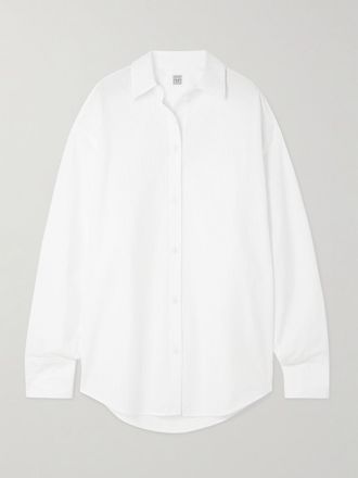 Toteme Camicia In Cotone A Righe - Bianco