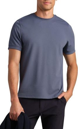 Rhone Waffle Tech Crew T-Shirt in Shale Blue at Nordstrom, Size Xx-Large