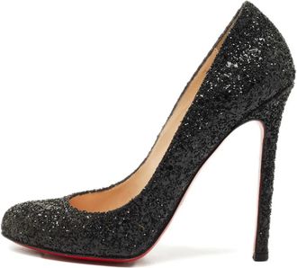 Christian Louboutin Pumps Lady Lynch con glitter - Nero