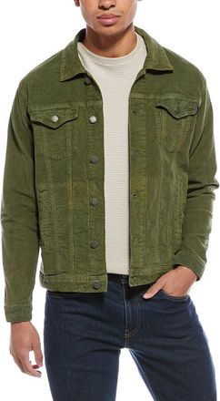 Stone Rose Washed Corduroy Trucker Shirt Jacket