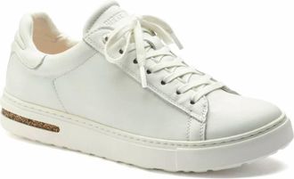 Birkenstock Womens Bend Leather Sneaker In White