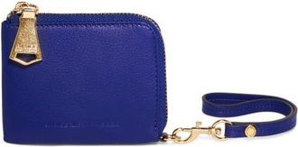 Aimée Ava Leather Wristlet Wallet in Midnight Blue at Nordstrom