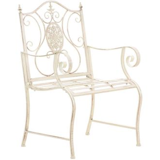 Clp Silla Del Punjab Crema Antiguo