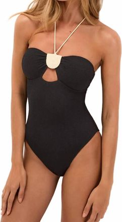 Vix Firenze Yara One Piece Swimsuit In Black