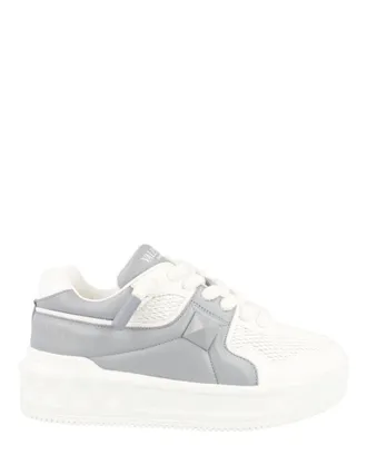 Valentino One Stud XL Leather Low-Top Sneakers