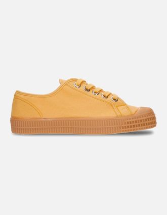 Novesta Mens Novesta Star Master Canvas Trainers - Yellow - Size: 10