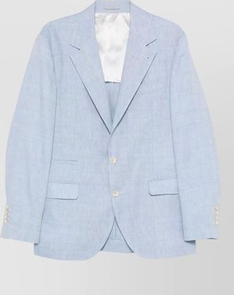 Brunello Cucinelli tailored single button blazer jacket