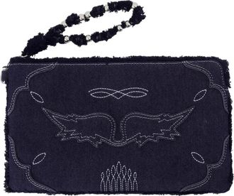 Zadig&Voltaire Clutches - Dames - Clutches - Blauw - ONE Size - Tassen