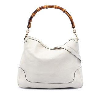 Gucci Pre-owned Gucci Calfskin Bamboo Diana Satchel Ladies E4J6CGXFWW3N35XD
