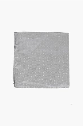 Corneliani CC COLLECTION Patterned Silk Pocket Square size Unica