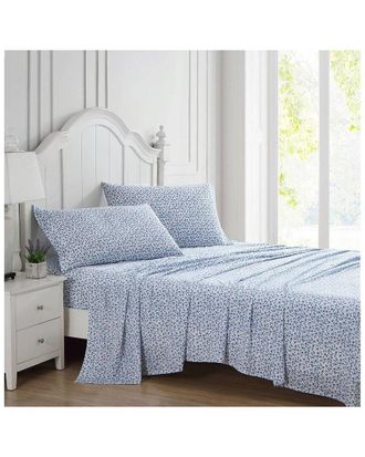 Laura Ashley Lavange Vine Cotton Sheet Set