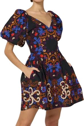 Cleobella Josette Mini Dress In Venezia Print