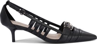 Pinko Pinko Womens Heeled Shoes - Black Leather - Size EU 38