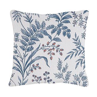 Ballard Designs Marielle Sapphire Sunbrella Outdoor Pillow - 12 x 20 - Ballard Designs