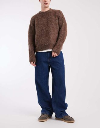 Tommy Jeans Theo - Jeans ampi blu lavaggio scuro