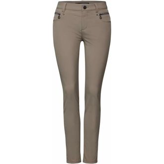 Street One Dames, Broeken, Beige, Maat: W34 L28