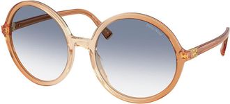 Miu Miu MUB02SF Asian Fit 26G80O Womens Sunglasses Brown Size 59