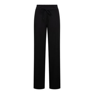 &Co Woman Wijde broek - Dames - Broeken - Zwart - Maat: 3XL Poliester