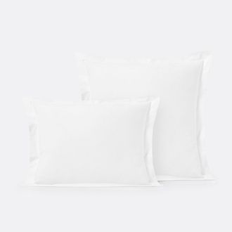 La Redoute Interieurs Effen kussensloop in tergal met volant, Scenario