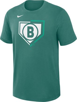 Nike Boston Red Sox Icon City Connect Logo Nike Mens Dri-FIT MLB T-Shirt in Green | 03493CCBQ-0ZQ