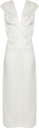 Khaite The Ima silk dress - women - Silk - 6 - Neutrals