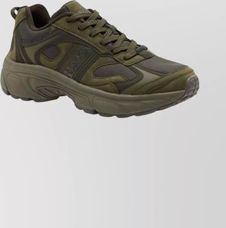 Napapijri chunky sole sneakers featuring mesh panels