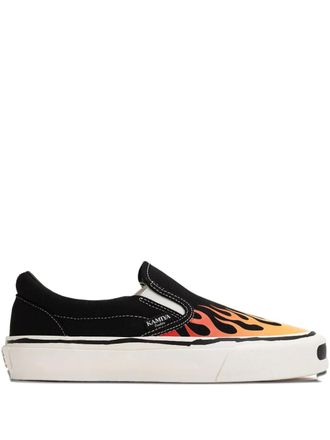 Bows & Arrows Cornell slip-on sneakers - Zwart