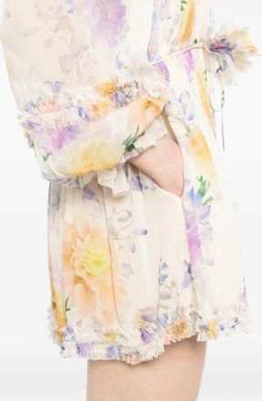 Zimmermann Womens Luna Playsuit Ss26 W