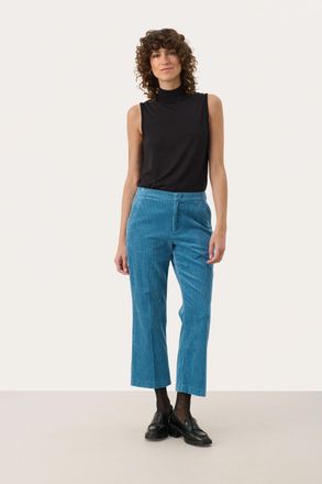 Part Two Casual broek Classic fit Blue Heaven blue