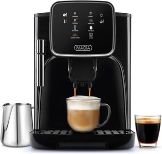 Zulay Kitchen Magia Clasica - Fully Automatic Espresso Machine With Grinder and Touch Screen