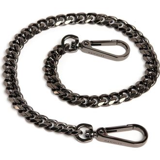 Hammitt Chain Bag Strap in Gunmetal at Nordstrom
