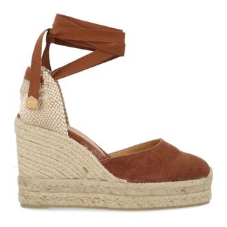 Castaner Wedges, female, Brown, Size: 10 US Carina Espadrille Wedge