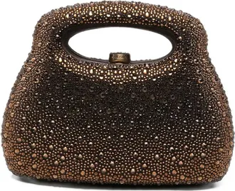 Cult Gaia Mimi Crystal-embellished Tote Bag