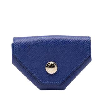 Herm&egrave;s Pre-owned Wallets, female, Blue, Size: ONE SIZE Pre-owned Coin Pouch