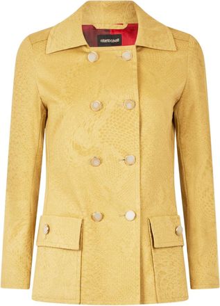Roberto Cavalli Giacca doppiopetto - Giallo